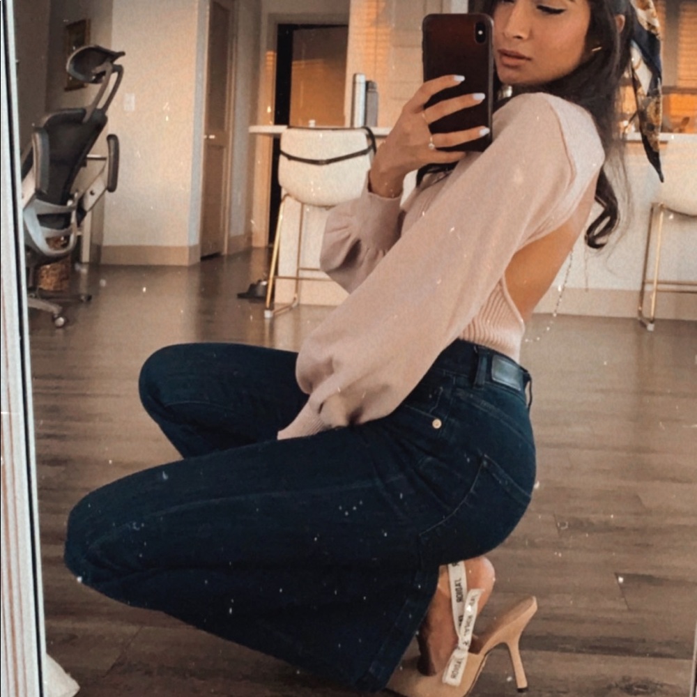 Zara knit bodysuit size S